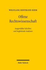 Cover-Bild Offene Rechtswissenschaft