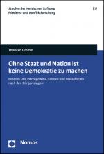 Cover-Bild Ohne Staat und Nation ist keine Demokratie zu machen