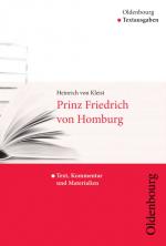 Cover-Bild Oldenbourg Textausgaben / Prinz von Homburg