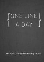 Cover-Bild ONE LINE A DAY - Ein Fünf-Jahres-Erinnerungsbuch