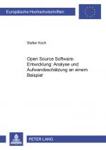 Cover-Bild Open Source Software-Entwicklung: Analyse und Aufwandsschätzung an einem Beispiel