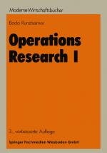 Cover-Bild Operations Research I
