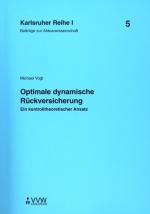 Cover-Bild Optimale dynamische Rückversicherung