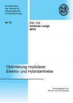 Cover-Bild Optimierung modularer Elektro- und Hybridantriebe