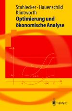 Cover-Bild Optimierung und ökonomische Analyse