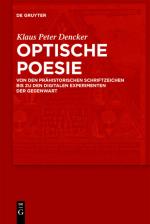 Cover-Bild Optische Poesie