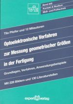 Cover-Bild Optoelektronische Verfahren zur Messung geometrischer Größen in der Fertigung