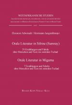 Cover-Bild Orale Literatur in Sibine (Sumray) – 29 Erzählungen und Fabeln über Menschen und Tiere im zentralen Tschad / Orale Literatur in Migama – 7 Erzählungen und Fabeln über Menschen und Tiere im zentralen Tschad