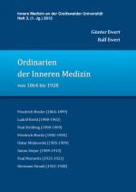 Cover-Bild Ordinarien der Inneren Medizin von 1864 bis 1928