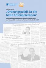 Cover-Bild "Ordnungspolitik ist die beste Krisenprävention"