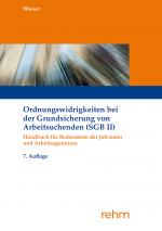 Cover-Bild Ordnungswidrigkeiten bei der Grundsicherung von Arbeitsuchenden (SGB II)