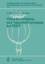 Cover-Bild Organdurchblutung und Sauerstoffversorgung bei PEEP