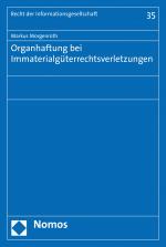 Cover-Bild Organhaftung bei Immaterialgüterrechtsverletzungen