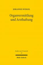 Cover-Bild Organvermittlung und Arzthaftung