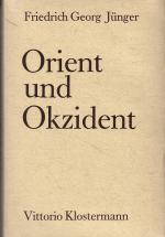Cover-Bild Orient und Okzident