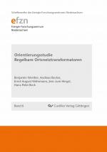 Cover-Bild Orientierungsstudie Regelbarer Ortsnetztransformatoren