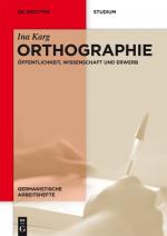 Cover-Bild Orthographie