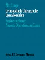 Cover-Bild Orthopädisch-Chirurgische Operationslehre