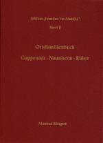 Cover-Bild Ortsfamilienbuch Gappenach - Naunheim - Rüber 1633-1945