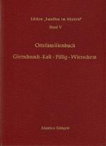 Cover-Bild Ortsfamilienbuch Gierschnach-Kalt-Pillig-Wierschem 1633-1986