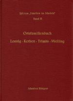 Cover-Bild Ortsfamilienbuch Lonnig - Kerben - Trimbs - Welling 1659-1985