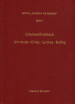 Cover-Bild Ortsfamilienbuch Mertloch – Einig – Gering - Kollig 1656-1945