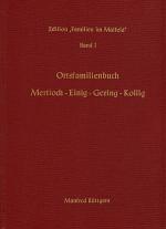 Cover-Bild Ortsfamilienbuch Mertloch – Einig – Gering - Kollig 1656-1987