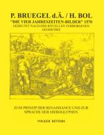 Cover-Bild P. Bruegel d.Ä. / H.Bol >Die vier Jahreszeiten - Bilder< 1570 Gedeutet nach der rituellen verborgenen Geometrie