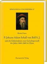 Cover-Bild P. Johann Adam Schall von Bell S.J.