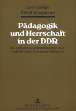 Cover-Bild Pädagogik und Herrschaft in der DDR
