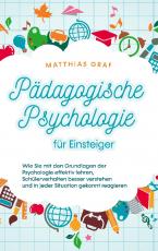 Cover-Bild Pädagogische Psychologie für Einsteiger