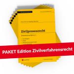 Cover-Bild PAKET Edition Zivilverfahrensrecht (Skripten)
