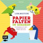 Cover-Bild Papierfalten im Quadrat: Lieblingstiere – Bastel-Kids