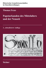 Cover-Bild Papsturkunden des Mittelalters und der Neuzeit