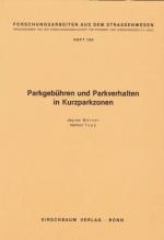 Cover-Bild Parkgebühren und Parkverhalten in Kurzparkzonen