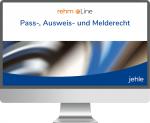 Cover-Bild Pass-, Ausweis- und Melderecht online