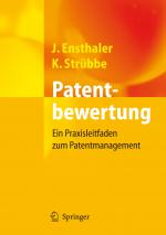 Cover-Bild Patentbewertung