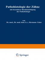 Cover-Bild Pathohistologie der Zähne