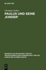 Cover-Bild Paulus und seine ‚Kinder'