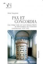 Cover-Bild Pax et concordia