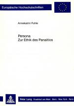 Cover-Bild Persona. Zur Ethik des Panaitios