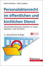 Cover-Bild Personalaktenrecht im öffentlichen und kirchlichen Dienst