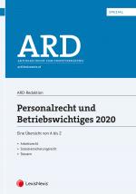 Cover-Bild Personalrecht und Betriebswichtiges 2020