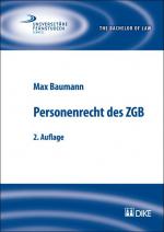 Cover-Bild Personenrecht des ZGB