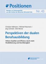 Cover-Bild Perspektiven der dualen Berufsausbildung