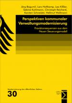 Cover-Bild Perspektiven kommunaler Verwaltungsmodernisierung