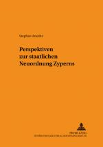 Cover-Bild Perspektiven zur staatlichen Neuordnung Zyperns