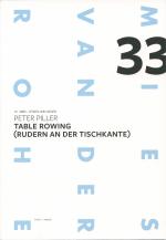Cover-Bild Peter Piller: Table Rowing (Rudern an der Tischkante)
