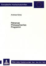 Cover-Bild Petrarcas Philosophisches Programm