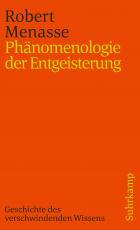 Cover-Bild Phänomenologie der Entgeisterung